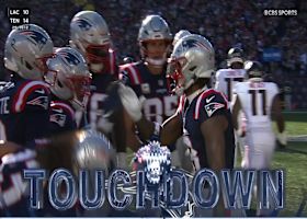 Stefon Diggs dodges Falcons defenders for an 11-yard touchdown