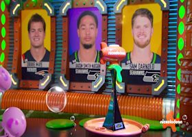 Sandy Cheeks announces Jaxon Smith-Njigba as NVP of the Conference Championships | 'NFL Slimetime'