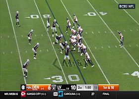 Tyree Wilson stops Denver's jet sweep in its tracks for 5-yard TFL