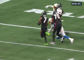 Bijan Robinson's race to the pylon ends in Falcons' opening TD