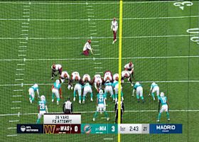 Matt Gay's 26-yard FG brings makes it a 3-3 game in Madrid during first quarter