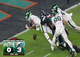 Jack Jones channels Peanut on forced fumble