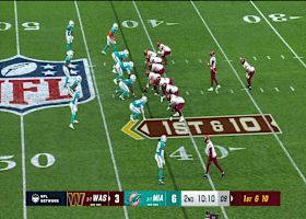 Chris Rodriguez's nifty jump cut sparks 17-yard run into Dolphins' territory