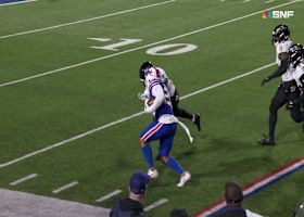 Ty Johnson slips through the Ravens defense for 17 yards