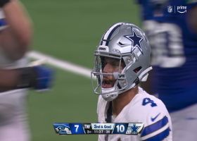 Brandin Cooks is WIDE open for Prescott's second TD throw vs. Seahawks