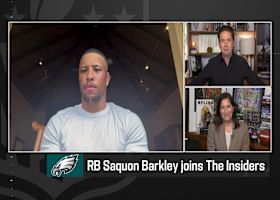 Saquon Barkley joins 'The Insiders' to discuss Eagles’ hiring of new offensive coordinator Sean Mannion
