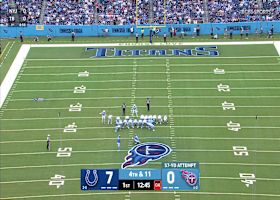 Joey Slye's 57-yard FG claims first points for Titans