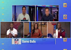 Isaiah Stanback's Week 10 game ball goes to Chuba Hubbard | 'GMFB'