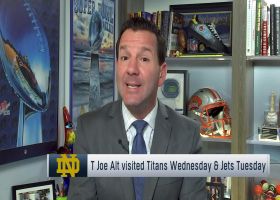 Rapoport: Jets and Titans held pre-draft visits with Joe Alt | 'Path to the Draft'