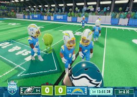 Mike Wazowski moves chains for Eagles on 9-yard reception