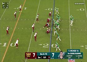 Jeremy Reaves first INT of '25 comes vs. Tanner McKee