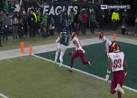 Jalen Hurts' second TD run of game boosts Eagles' lead to 33-15 vs. Commanders