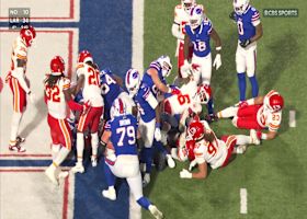 Josh Allen's second rushing TD of day boosts Bills' lead to 27-13 vs. Chiefs