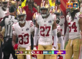 Ji’Ayir Brown bounces in front of intended WR for 49ers INT