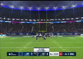 Chad Ryland's 24-yard FG pulls Pats within a point vs. Colts