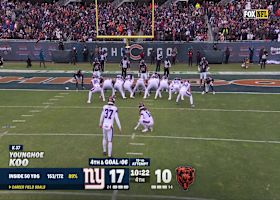 Younghoe Koo's field goal boots Giants' lead to 20-10 vs. Bears in fourth quarter