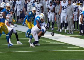 Daiyan Henley hurdles his way towards chase-down sack of Levis