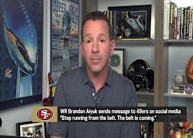 'The Insiders' react to WR Brandon Aiyuk's social media message directed at 49ers