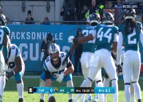 Young's 7-yard lob pass to Sanders moves chains in fourth quarter
