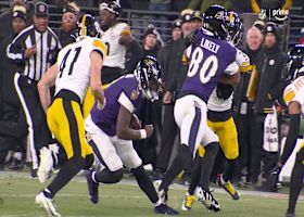 Lamar Jackson's 20-yard rush gets Ravens back into Steelers territory again