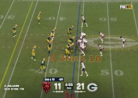Williams dices up the Packers on an 18-yard dime to Burden