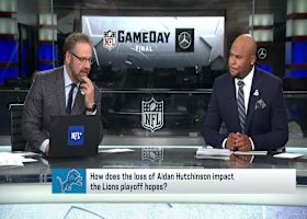 How does Aidan Hutchinson's injury impact Lions' playoff hopes? | 'NFL GameDay Final'