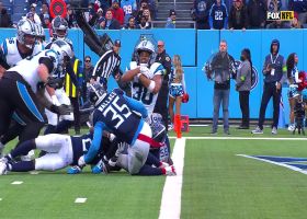Chuba Hubbard's second rush TD of '23 comes on fourth down in red zone
