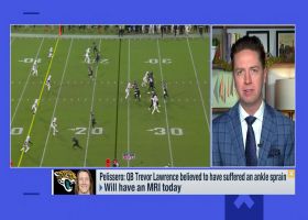 Pelissero: Trevor Lawrence believed to have suffered an ankle sprain