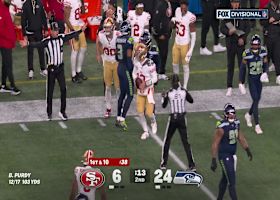 Brock Purdy scoots his way to an 18-yard gain vs. Seahawks