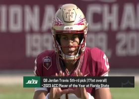 Frelund shares what Jets fans can expect from QB Jordan Travis | 'NFL Total Access'
