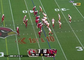 Patrick Taylor takes off on a 29-yard tote vs. Cardinals