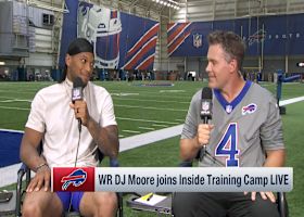 DJ Moore on first year with Bills | 'Inside Training Camp Live'