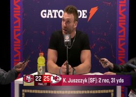 Juszczyk chokes up over 'numb' feeling of 49ers' SB LVIII loss in OT