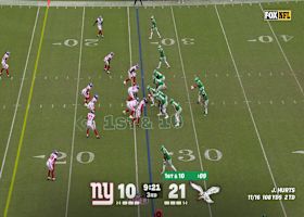 Nuñez-Roches wrangles Hurts for a 5-yard sack