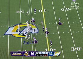 Byron Murphy's INT looks even better on 'TNF' Prime Vision