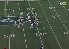 Can't-Miss Play: Breece Lightning! Hall races past Pats for 59-yard TD dash