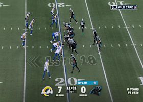 Every catch from Jalen Coker's 134-yard game | Wild Card Weekend