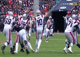 Drake Maye's 28-yard pass to Hooper gets Pats into Bears territory