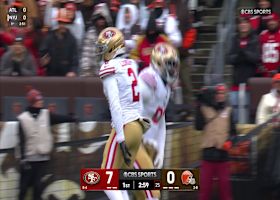 San Francisco defense stonewalls Quinshon Judkins in backfield on fourth down