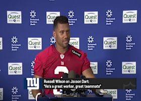 Russell Wilson on Jaxson Dart's presence: 'It doesn't change anything at all' to my approach | 'The Insiders'