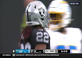 Alexander Mattison's thunderous truck stick drops Bolts defender along sideline