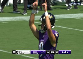 Justin Tucker's 48-yard FG opens scoring in Raiders-Ravens