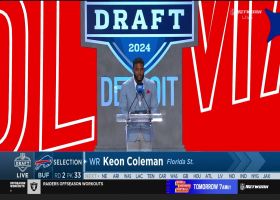 Bills select Keon Coleman with No. 33 pick in 2024 draft