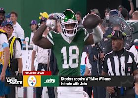 Rapoport, Pelissero break down Steelers' trade to acquire Mike Williams from Jets | 'Up to the Minute'