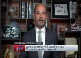 Garafolo: 'Keon Coleman is a guy that Josh Allen stumped for' | 'Path to the Draft'