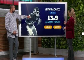 Projecting Isiah Pacheco's point total vs. Bills | 'NFL Fantasy Live'