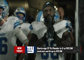 Garafolo: Giants signing DT DJ Reader to two-year contract with $12.5M guaranteed | 'The Insiders'
