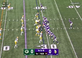 J.J. McCarthy draws a taunting penalty after entering Beast Mode vs. Packers