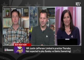 Nov. 10 injury update on Justin Jefferson (hamstring) | 'The Insiders'