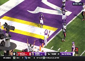 Darnold's 6-yard TD strike to Jefferson caps Vikings' opening drive vs. Texans